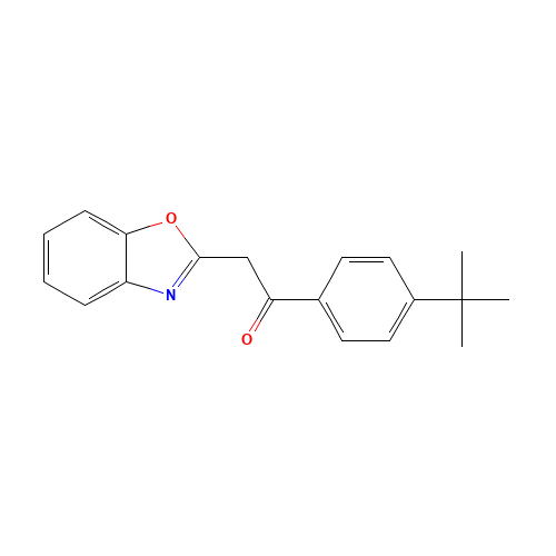 2-(1,3-Benzoxazol-2-yl)-1-(4-tert-butylphenyl)-ethanone (CAS: 849021-33-6) - Related Chemical Product