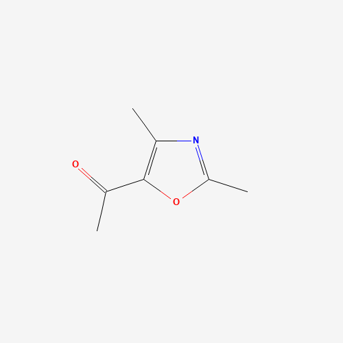 1-(2,4-Dimethyl-1,3-oxazol-5-yl)ethanone (CAS: 23012-25-1) - Chemical Structure and Molecular Formula 