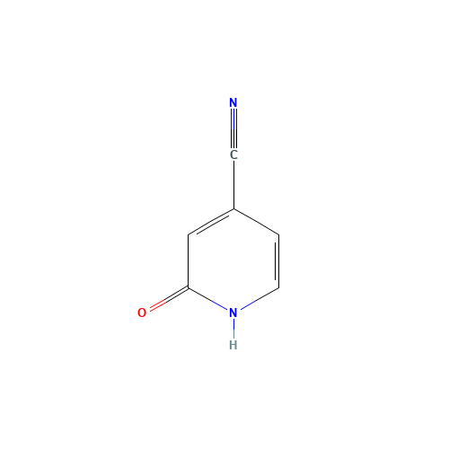 2-Hydroxyisonicotinonitrile (CAS: 94805-51-3) - Chemical Structure and Molecular Formula 