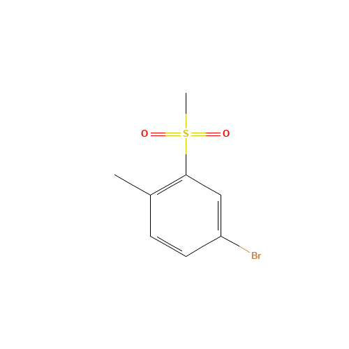 4-Bromo-1-methyl-2-(methylsulfonyl)benzene (CAS: 254887-17-7) - Related Chemical Product