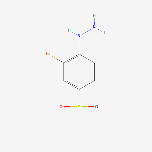 [2-Bromo-4-(methylsulfonyl)phenyl]hydrazine (CAS: 849035-73-0) - Related Chemical Product