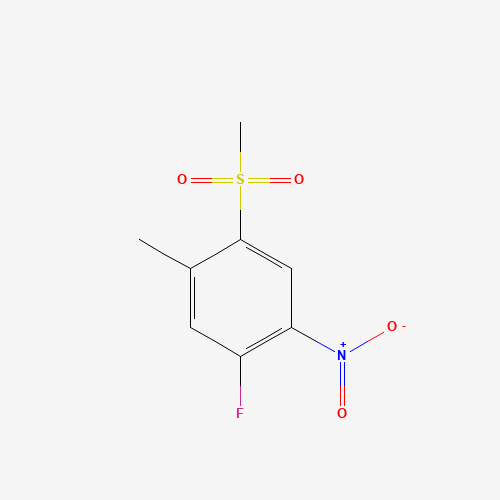 1-Fluoro-5-methyl-4-(methylsulfonyl)-2-nitrobenzene (CAS: 849035-74-1) - Related Chemical Product