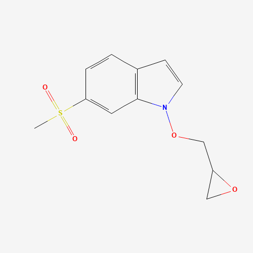 6-(Methylsulfonyl)-1-(oxiran-2-ylmethoxy)-1H-indole (CAS: 849924-91-0) - Related Chemical Product