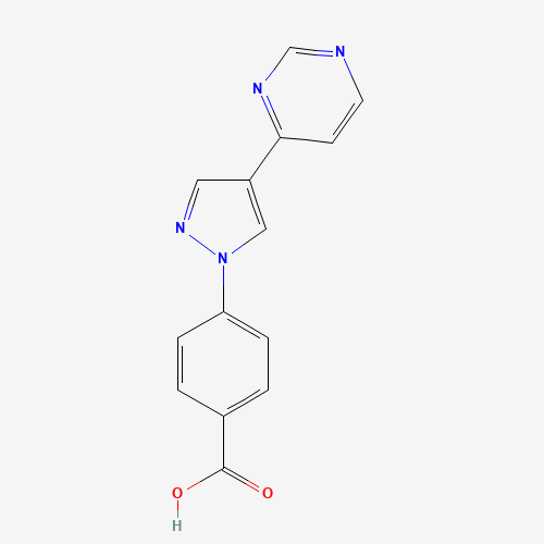 4-(4-Pyrimidin-4-yl-1H-pyrazol-1-yl)benzoic acid (CAS: 849924-98-7) - Related Chemical Product