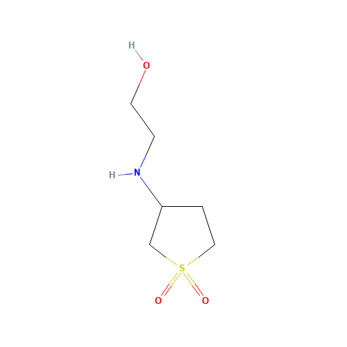 2-(1,1-Dioxo-tetrahydro-1lambda*6*-thiophen-3-yl-amino)-ethanol (CAS: 58903-81-4) - Related Chemical Product