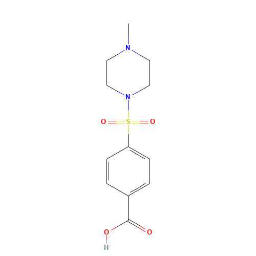 4-(4-Methyl-piperazine-1-sulfonyl)-benzoic acid (CAS: 19580-36-0) - Related Chemical Product