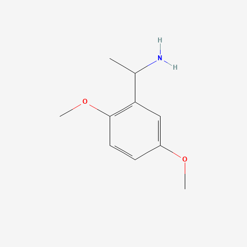 1-(2,5-Dimethoxy-phenyl)-ethylamine (CAS: 35253-26-0) - Chemical Structure and Molecular Formula 