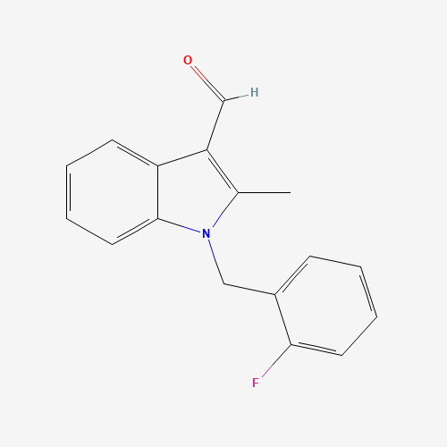 1-(2-Fluoro-benzyl)-2-methyl-1H-indole-3-carbaldehyde (CAS: 347323-87-9) - Related Chemical Product