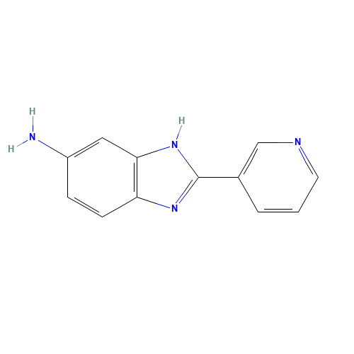 2-Pyridin-3-yl-1H-benzoimidazol-5-ylamine (CAS: 1571-99-9) - Related Chemical Product