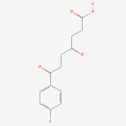 7-(4-Fluoro-phenyl)-4,7-dioxo-heptanoic acid (CAS: 1566-06-9) - Related Chemical Product