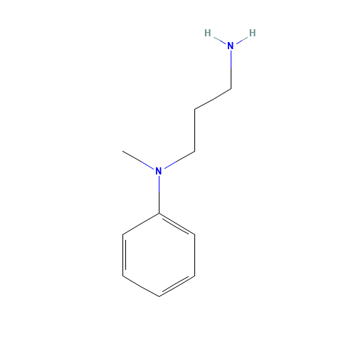 N-*1*-Methyl-N*1*-phenyl-propane-1,3-diamine (CAS: 53485-07-7) - Chemical Structure and Molecular Formula 