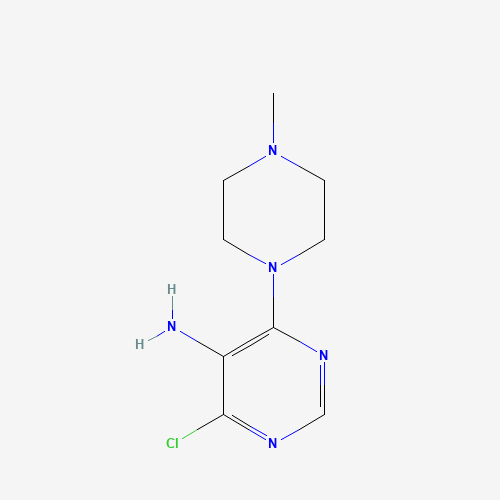 4-Chloro-6-(4-methyl-piperazin-1-yl)-pyrimidin-5-ylamine (CAS: 84762-68-5) - Related Chemical Product