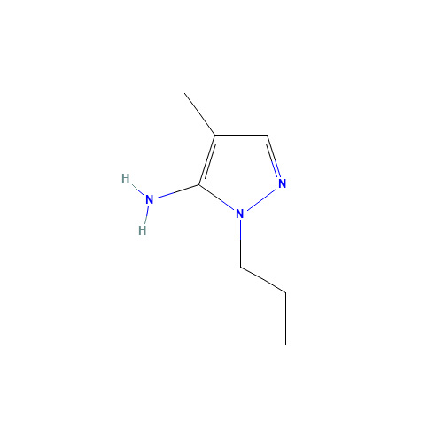 4-Methyl-2-propyl-2H-pyrazol-3-ylamine (CAS: 3702-14-5) - Related Chemical Product