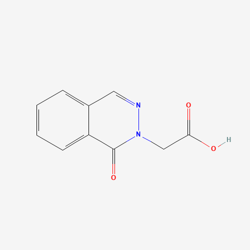 (1-Oxo-1H-phthalazin-2-yl)-acetic acid (CAS: 90689-39-7) - Chemical Structure and Molecular Formula 
