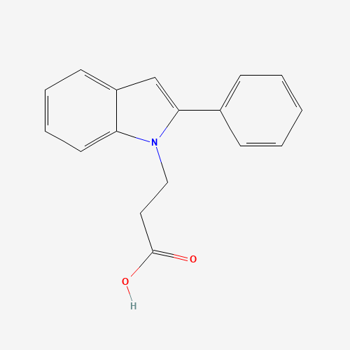 3-(2-Phenyl-indol-1-yl)-propionic acid (CAS: 65746-55-6) - Related Chemical Product