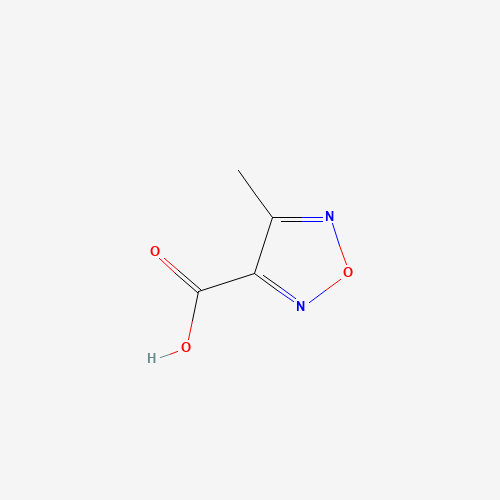 4-Methylfurazan-3-carboxylic acid (CAS: 58677-34-2) - Chemical Structure and Molecular Formula 