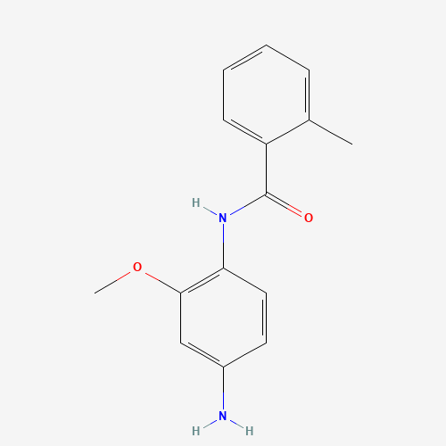 N-(4-Amino-2-methoxy-phenyl)-2-methyl-benzamide (CAS: 436089-19-9) - Related Chemical Product