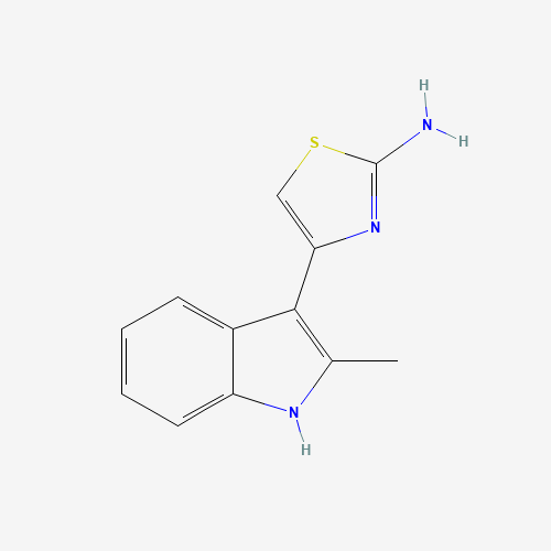 4-(2-Methyl-1H-indol-3-yl)-thiazol-2-ylamine (CAS: 50825-19-9) - Related Chemical Product