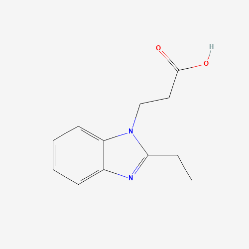 3-(2-Ethyl-benzoimidazol-1-yl)-propionic acid hydrochloride (CAS: 637322-36-2) - Related Chemical Product