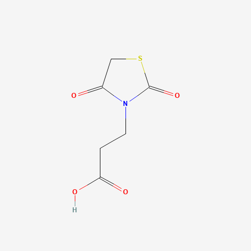 3-(2,4-Dioxo-thiazolidin-3-yl)-propionic acid (CAS: 49629-36-9) - Related Chemical Product