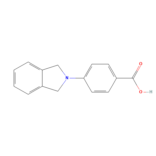 4-(1,3-Dihydro-isoindol-2-yl)-benzoic acid (CAS: 329715-35-7) - Related Chemical Product