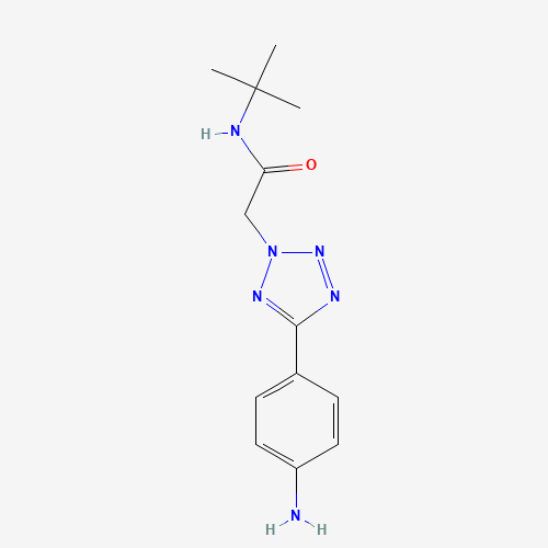 2-[5-(4-Amino-phenyl)-tetrazol-2-yl]-N-tert-butyl-acetamide (CAS: 436092-97-6) - Related Chemical Product