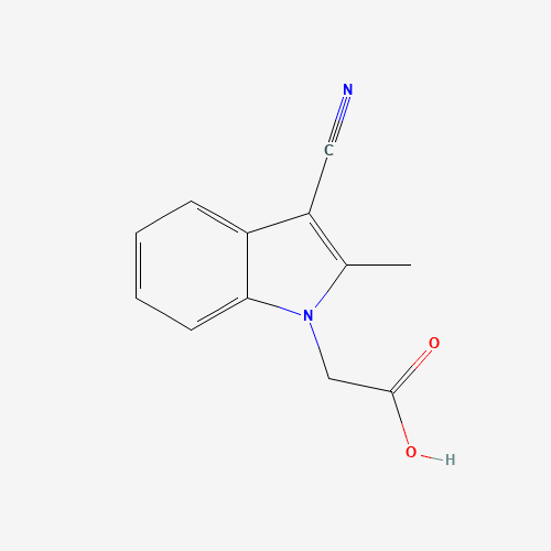 (3-Cyano-2-methyl-indol-1-yl)-acetic acid (CAS: 531544-17-9) - Related Chemical Product