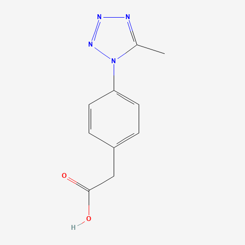 [4-(5-Methyl-tetrazol-1-yl)-phenyl]-acetic acid (CAS: 799262-38-7) - Related Chemical Product