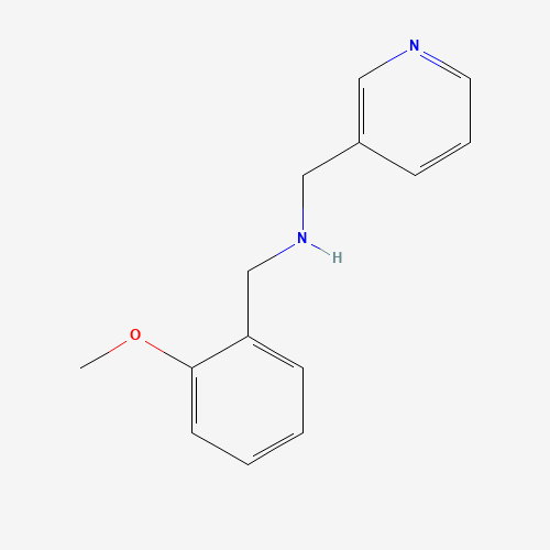 (2-Methoxy-benzyl)-pyridin-3-ylmethyl-amine (CAS: 353779-38-1) - Chemical Structure and Molecular Formula 