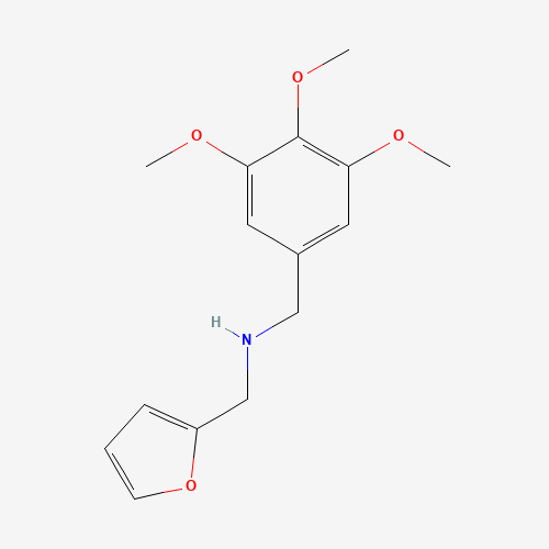 Furan-2-ylmethyl-(3,4,5-trimethoxy-benzyl)-amine (CAS: 212392-89-7) - Related Chemical Product