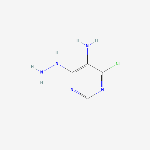 4-Chloro-6-hydrazino-pyrimidin-5-ylamine (CAS: 42786-59-4) - Related Chemical Product