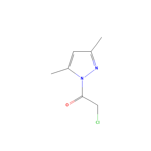 2-Chloro-1-(3,5-dimethyl-pyrazol-1-yl)-ethanone (CAS: 36140-55-3) - Related Chemical Product