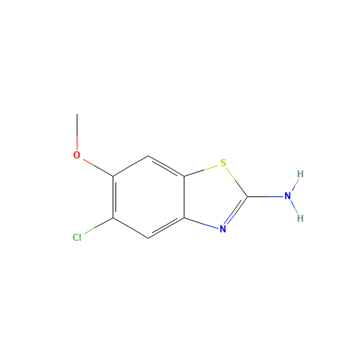 5-Chloro-6-methoxy-benzothiazol-2-ylamine (CAS: 74821-70-8) - Related Chemical Product