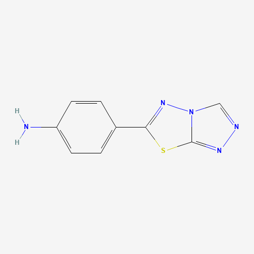 4-[1,2,4]Triazolo[3,4-b][1,3,4]thiadiazol-6-yl-phenylamine (CAS: 797767-52-3) - Related Chemical Product