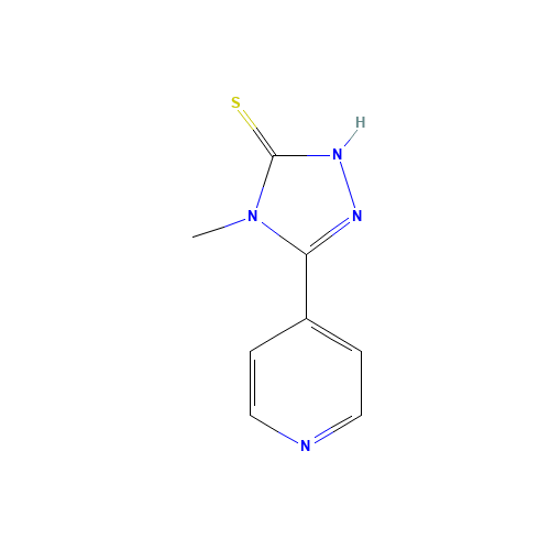 4-Methyl-5-pyridin-4-yl-4H-[1,2,4]triazole-3-thiol (CAS: 3652-32-2) - Related Chemical Product