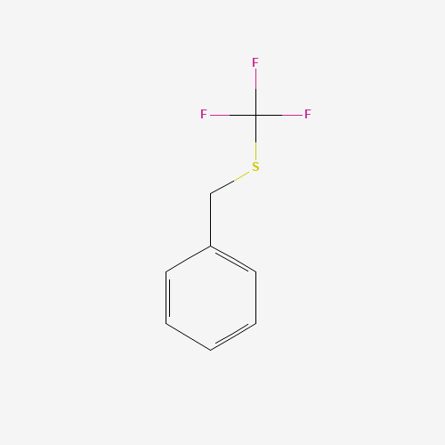 Benzyl trifluoromethyl sulfide (CAS: 351-60-0) - Chemical Structure and Molecular Formula 