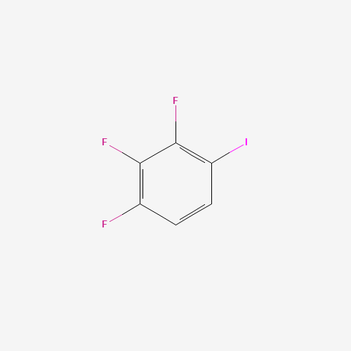 2,3,4-Trifluoroiodobenzene (CAS: 459424-72-7) - Chemical Structure and Molecular Formula 
