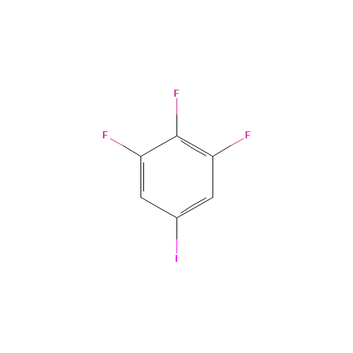 3,4,5-Trifluoroiodobenzene (CAS: 170112-66-0) - Chemical Structure and Molecular Formula 