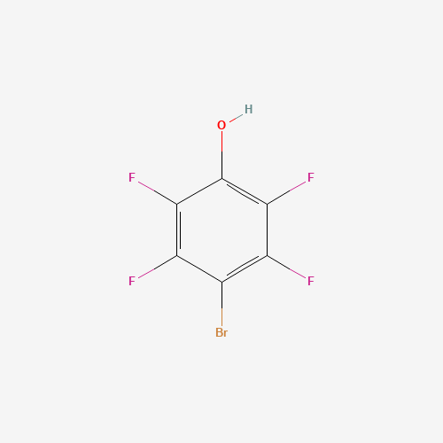 4-Bromotetrafluorophenol (CAS: 1998-61-4) - Chemical Structure and Molecular Formula 