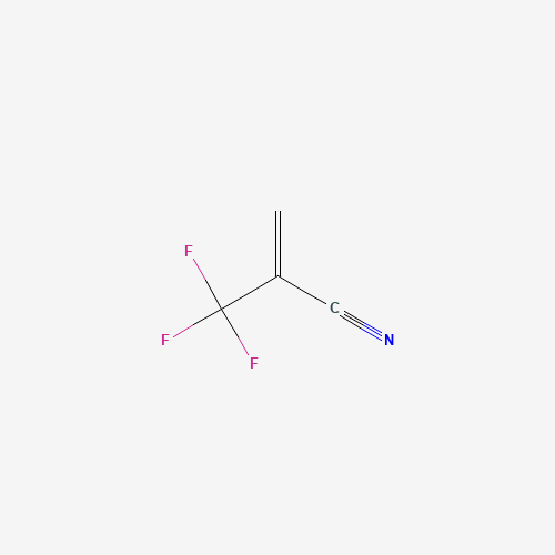 2-Trifluoromethyl acrylonitrile (CAS: 381-84-0) - Chemical Structure and Molecular Formula 