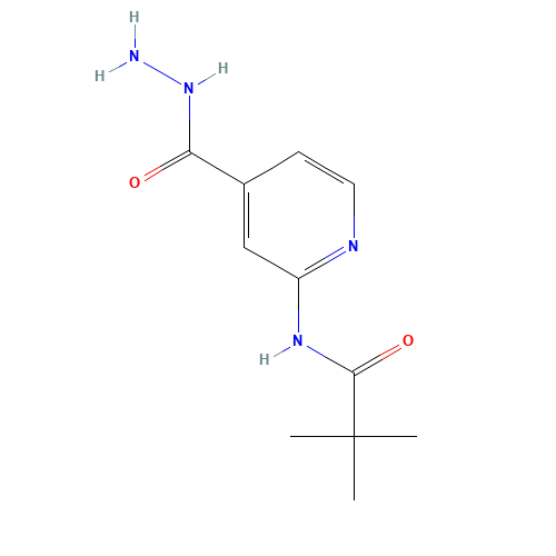 N-(4-Hydrazinocarbonyl-pyridin-2-yl)-2,2-dimethyl-propionamide (CAS: 470463-39-9) - Related Chemical Product