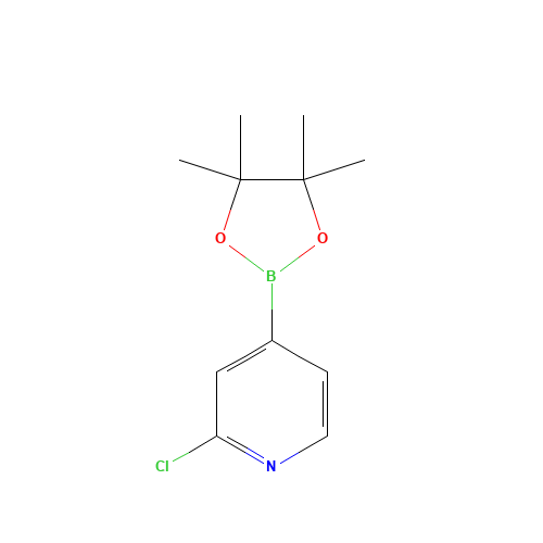 2-Chloro-4-(4,4,5,5-tetramethyl-[1,3,2]-dioxaborolan-2-yl)-pyridine (CAS: 458532-84-8) - Related Chemical Product