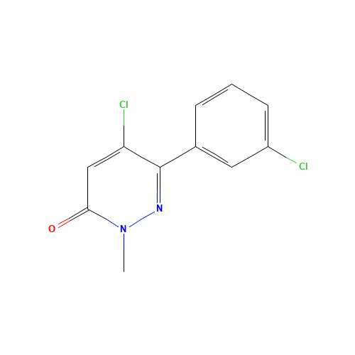 5-Chloro-6-(3-chlorophenyl)-2-methylpyridazin-3(2H)-one (CAS: 849021-00-7) - Related Chemical Product