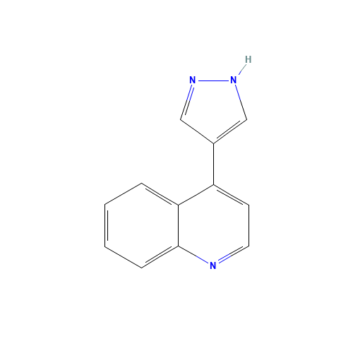 4-(1H-Pyrazol-4-yl)quinoline (CAS: 439106-49-7) - Related Chemical Product