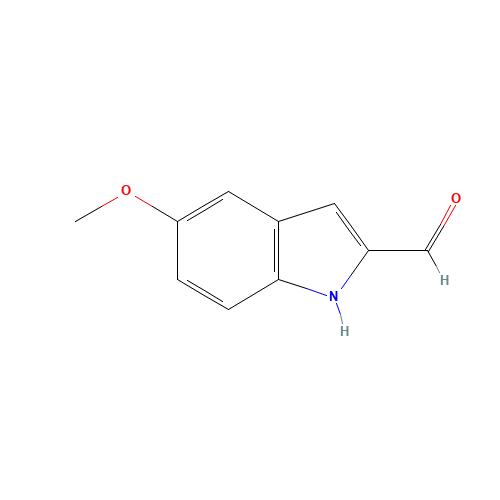 5-Methoxy-1H-indole-2-carbaldehyde (CAS: 21778-81-4) - Chemical Structure and Molecular Formula 