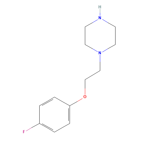 1-[2-(4-Fluorophenoxy)ethyl]piperazine (CAS: 77602-92-7) - Related Chemical Product