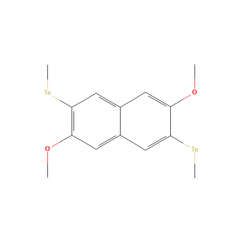 2,6-Dimethoxy-3,7-bis(methyltelluro)-naphthalene (CAS: 136559-38-1) - Related Chemical Product