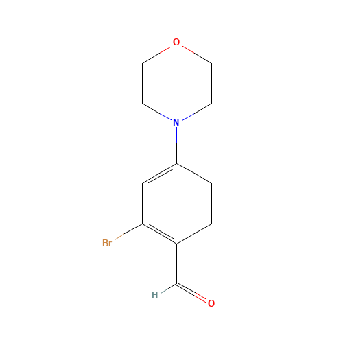 2-Bromo-4-(N-morpholino)-benzaldehyde (CAS: 883522-52-9) - Related Chemical Product