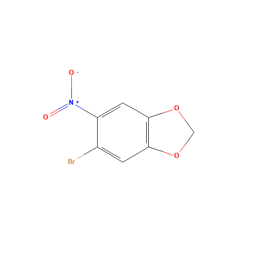 5-Bromo-6-nitrobenzo(1,3)dioxole (CAS: 7748-58-5) - Related Chemical Product