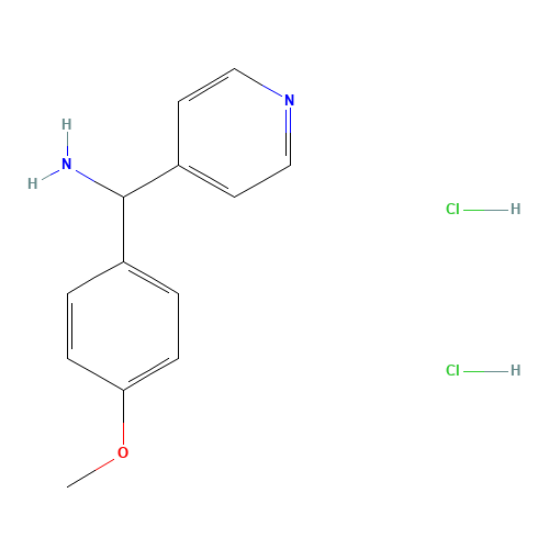 C-(4-Methoxy-phenyl)-C-pyridin-4-yl-methylamine dihydrochloride (CAS: 889939-88-2) - Related Chemical Product